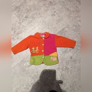 Iana cotton sweater for children. Made in Italy. Size 18 months.